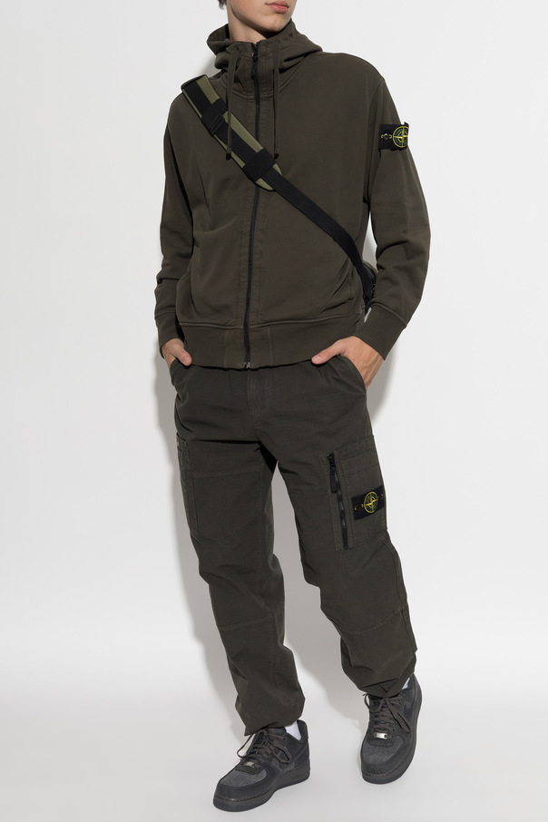Stone Island Блуза с нашивка с лого