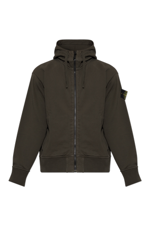 Sweatshirt with logo patch