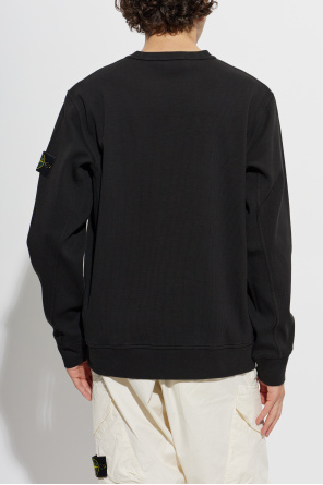 Stone Island Bluza z naszywką z logo