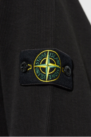 Stone Island Bluza z naszywką z logo