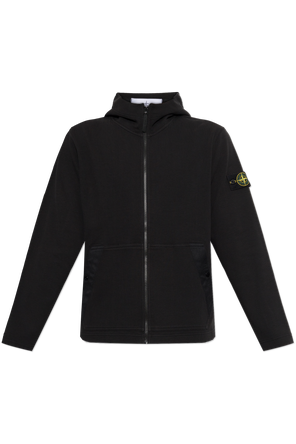 Sweatshirt with logo patch