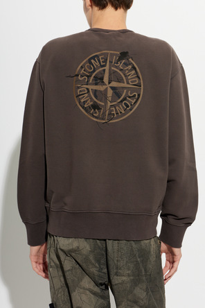 Stone Island Bavlnená mikina s logom