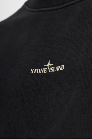 Stone Island Sweatshirt com logótipo estampado