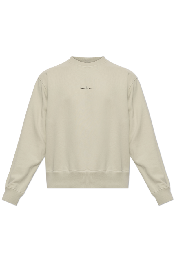 Sweatshirt with printed logo od Stone Island