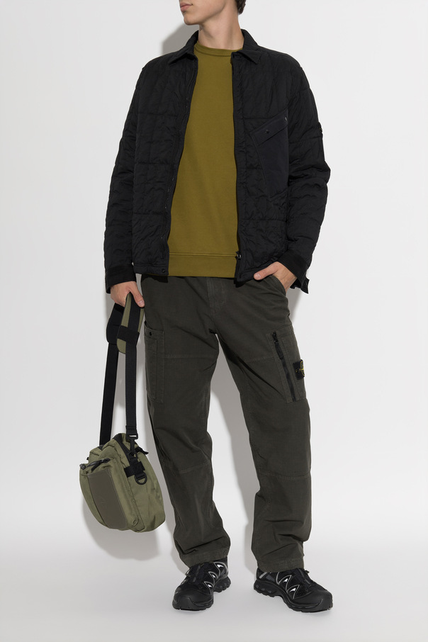 Stone Island Sweatshirt with logo patch