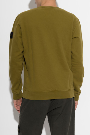 Stone Island Sweatshirt with logo patch