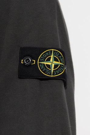 Stone Island Sweatshirt with logo patch