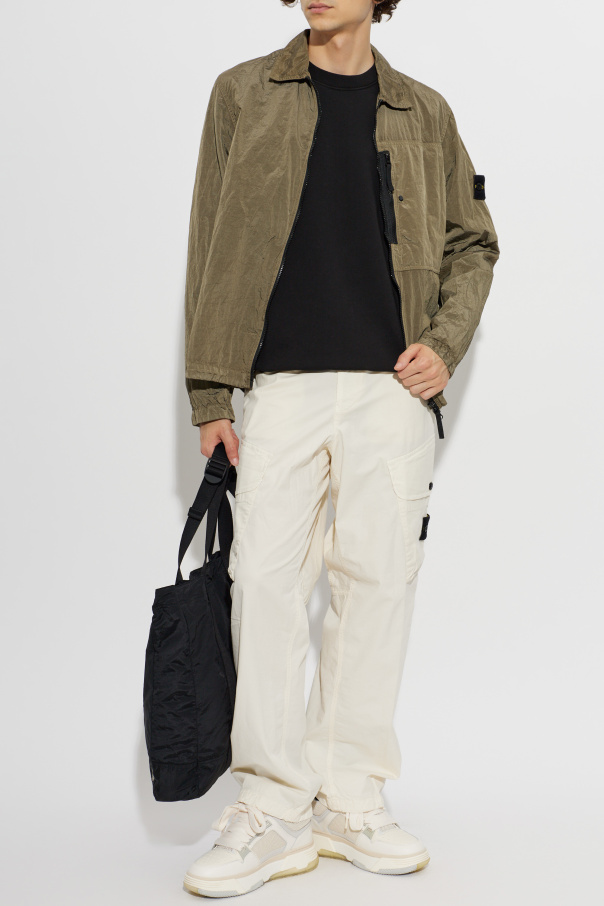 Stone Island Bluza z naszywką z logo