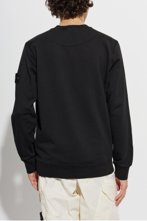 Stone Island Bluza z naszywką z logo