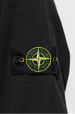 Stone Island Bluza z naszywką z logo