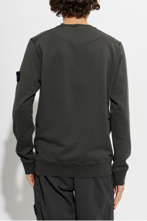 Stone Island Sweatshirt com remendo na manga