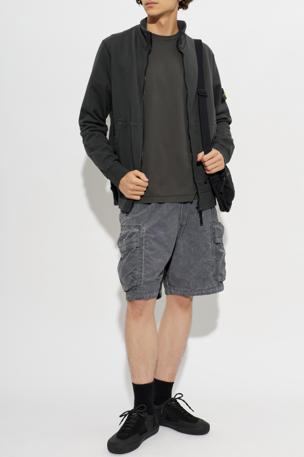 Stone Island Camisola com gola subida