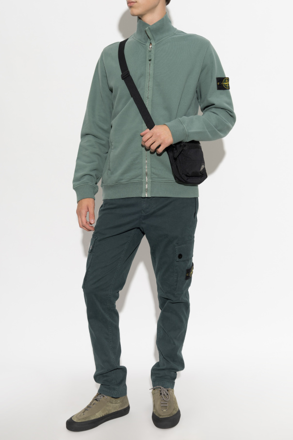 Stone Island Sweatshirt with a stand-up collar
