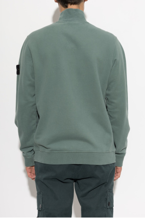 Stone Island Sweatshirt with a stand-up collar