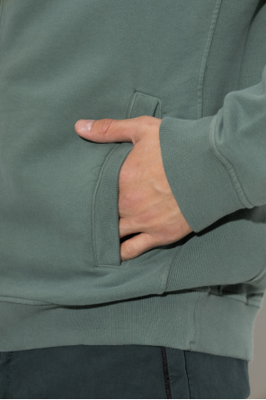 Stone Island Sweatshirt with a stand-up collar