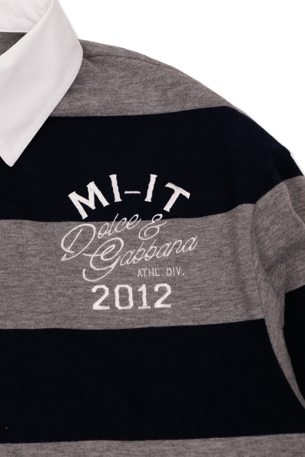 Dolce & Gabbana Kids Striped polo shirt