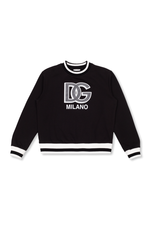 Sweatshirt with logo od Dolce & Gabbana Kids