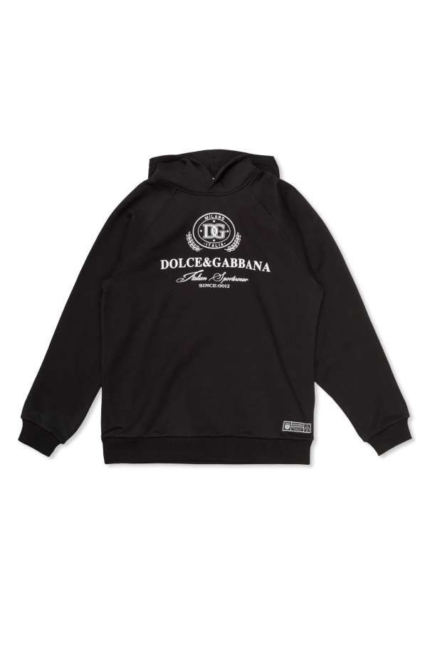 Sweatshirt with logo od Dolce & Gabbana Kids