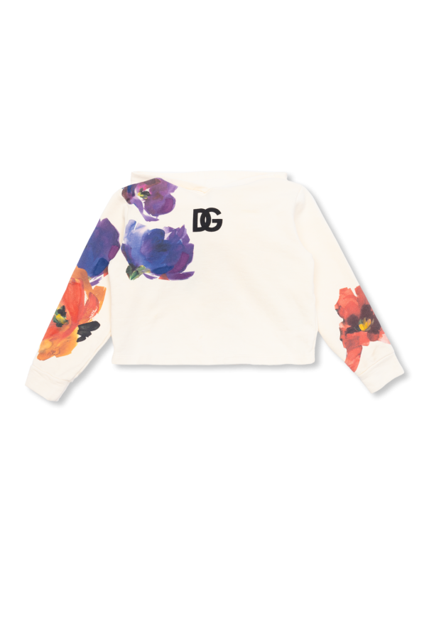 Printed hoodie od Dolce & Gabbana Kids
