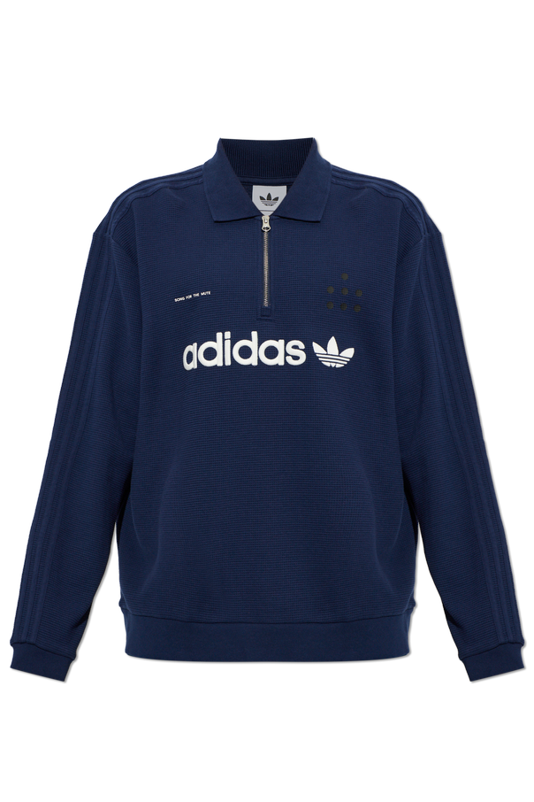 ADIDAS X Edison Chen Navy Polo Shirt od ADIDAS Originals