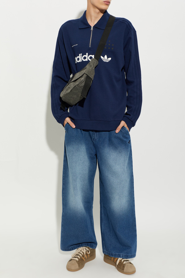 ADIDAS Originals ADIDAS X Edison Chen Navy Polo Shirt