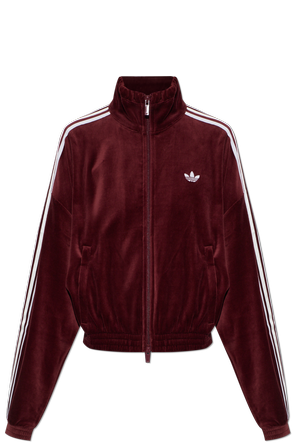Sudadera de terciopelo con logo