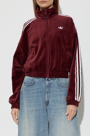 ADIDAS Originals Velour sweatshirt with logo