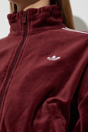 ADIDAS Originals Velour sweatshirt with logo
