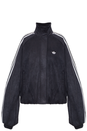 Zip-up logo sweatshirt