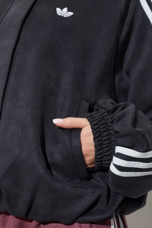 ADIDAS Originals Zip-up logo sweatshirt