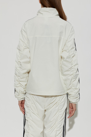 ADIDAS Originals Ruched zip-up sweatshirt