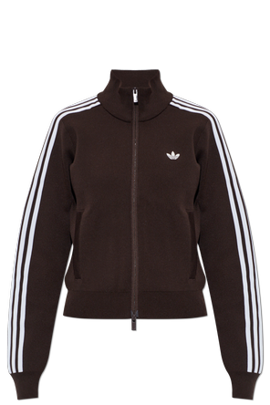 Logo zip-up sweatshirt