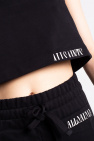 AllSaints BLACK ‘Lila’ cropped tank top