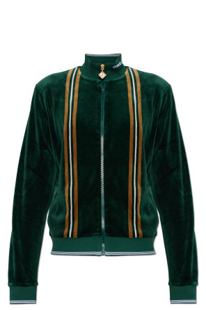 Velvet Stand-Collar Jacket by Casablanca