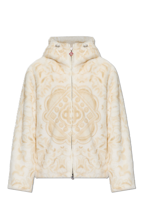 Faux fur with hood
