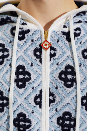 Casablanca Wool cardigan with hood