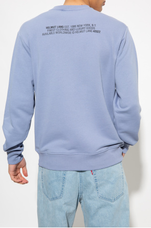 Helmut Lang tecido-fitting sweatshirt