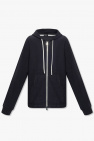 STONE ISLAND SHADOW PROJECT Knit Ribbed ruffled-trim hoodie