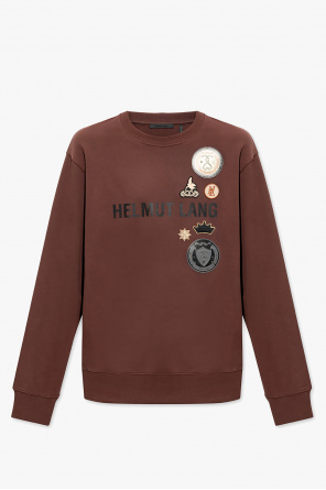 Patched sweatshirt od Helmut Lang