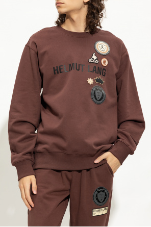 Helmut Lang Patched sweatshirt