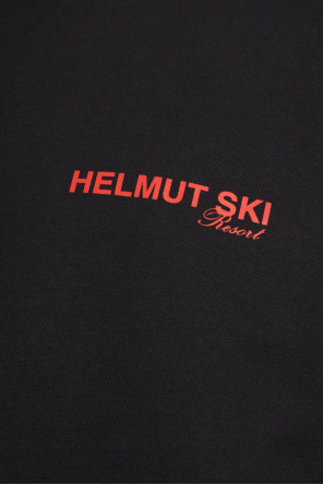 Helmut Lang Pink t-shirt med bokslogo