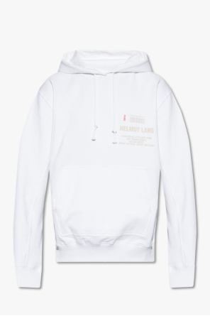 Hoodie with logo od Helmut Lang