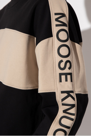 Moose Knuckles ‘Wabasso’ sweatshirt Oasis with logo