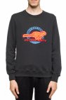 Tommy Hilfiger Lounge-sweatshirt met tekstlogo in grijs Dino motif T-SHIRT sweatshirt