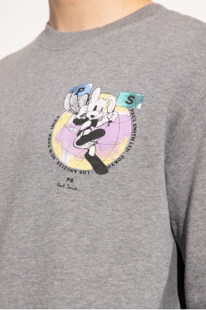 PS Paul Smith Printed cinzento sweatshirt