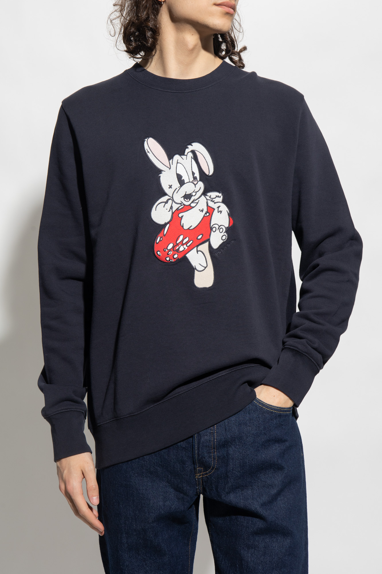 Sweatshirt com capuz Under Armour Terry Logo cinzento ‘Rabbit’ sweatshirt