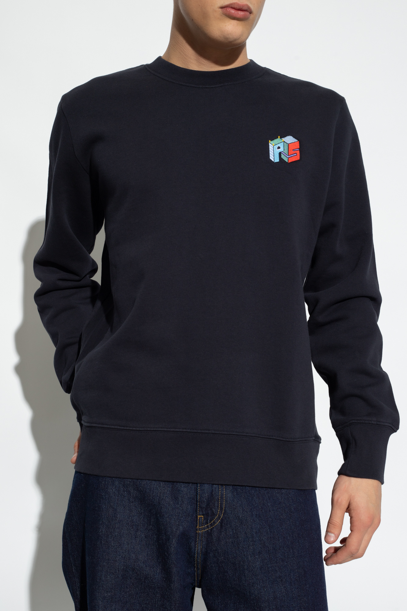 PS Paul Smith Logo-embroidered sweatshirt