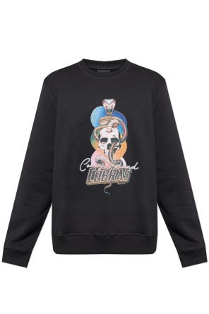 Sweatshirt with colorful print