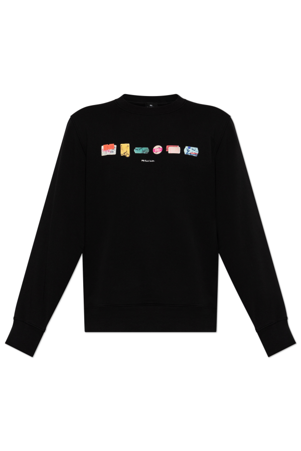 Sweatshirt with colorful print od PS Paul Smith