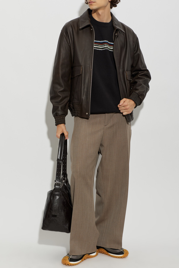 PS Paul Smith Sweatshirt mit gesticktem Logo
